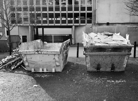 Residents placing waste bins for collection in Dartmouth Park