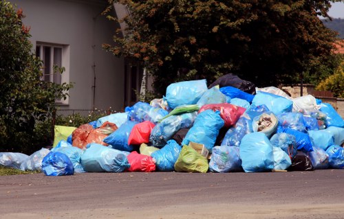 Community clean-up event in progress