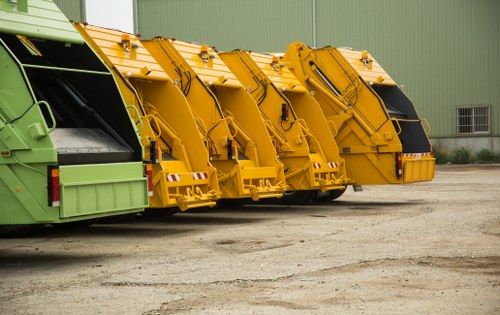 Recycling bins organized in Hendon