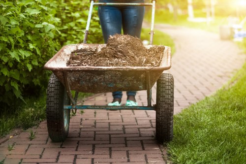 Different types of waste collected in Queens Park