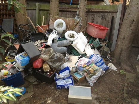 Community members participating in a recycling program in Willesden Green